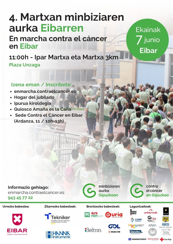 marcha contra el cancer